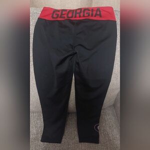 Georgia Black and Red Leggings